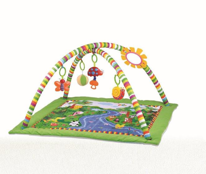 Imagem de Tapete Atividades Musical Infantil 5 Brinquedos Confortável - Baby Style