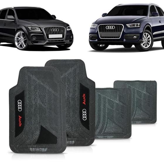 Imagem de Tapete Audi Q3 Audi Q5 Q7 Pvc Logo Bordado