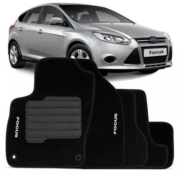 Imagem de Tapete Automotivo Carpete Com A Base Em Pvc Ford Focus