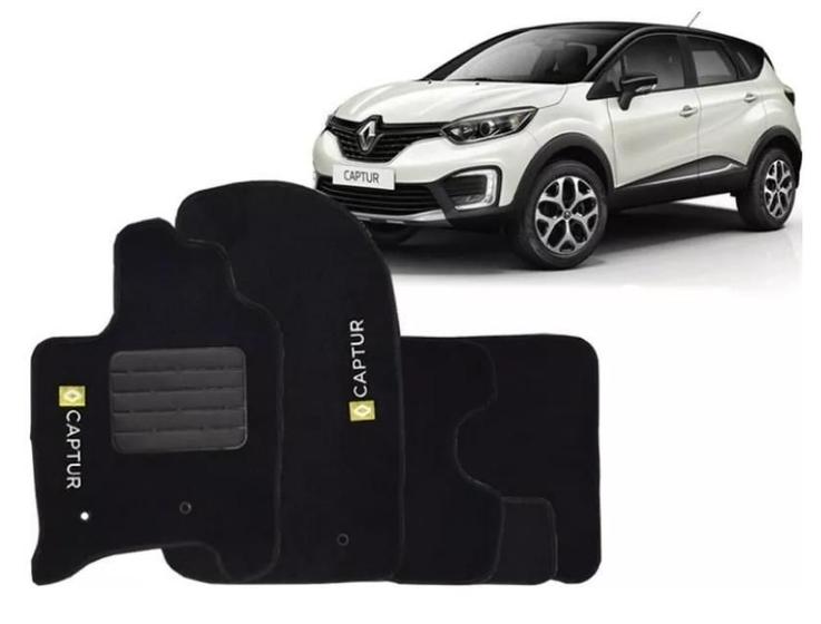 Imagem de Tapete Automotivo Carpete Com A Base Em Pvc Renault Captur