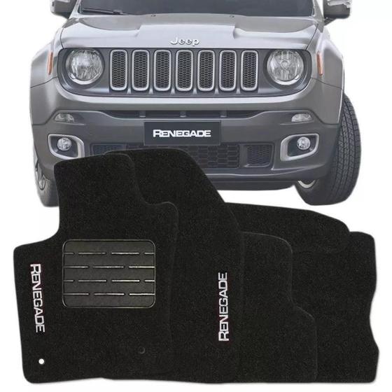 Imagem de Tapete Automotivo Jeep Renegade Carpete Base Pinada