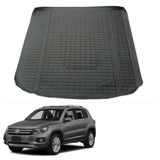 Imagem de Tapete Bandeja Porta Malas Tiguan 2010 2011 2012 Borracha