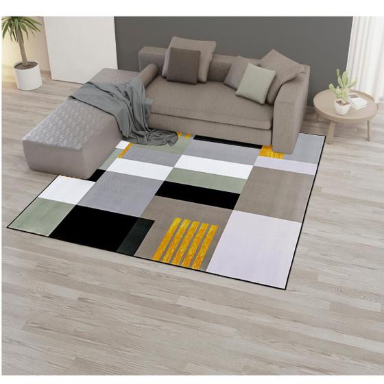 Imagem de tapete Belga 2m X 1,5m tapete de sala tapete quadrado para sala
