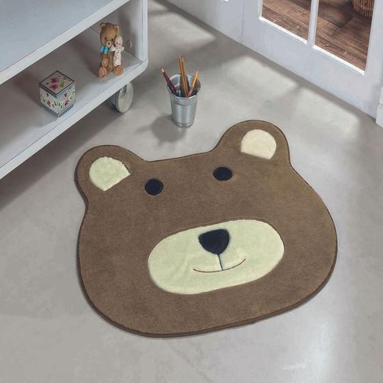 Imagem de Tapete Big Premium Urso 1,16m x 1,00m Castor Guga Tapetes