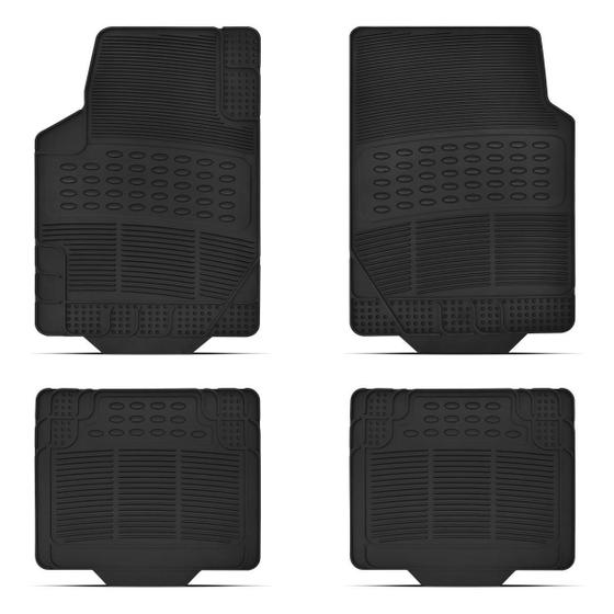 Tapete Borracha Preto Tracker 2013 2014 2015 - 990 - Texas 4X4 Imagem de Tapete Borracha Preto Tracker 2013 2014 2015 - 990