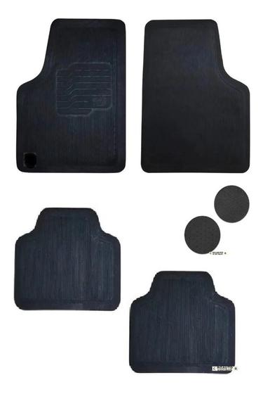 Imagem de Tapete Borracha Pto Vw New Beetle Preto 4 Peças EmBorracha Ptodo