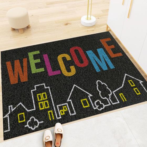 Tapete Capacho de Porta Entrada Casa Decorativo Divertido Gratidão Bem Vindo Menor preço em Tapete Capacho de Porta Entrada Casa Decorativo Divertido Gratidão Bem Vindo