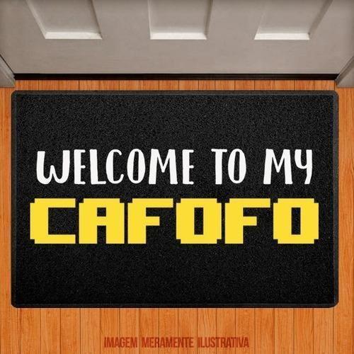 Imagem de Tapete Capacho Nerd - Welcome To My Cafofo