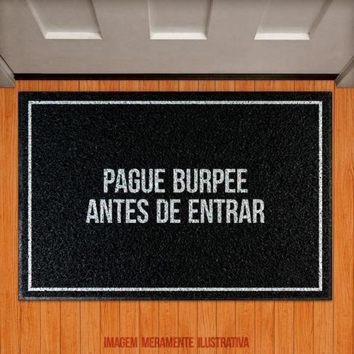 Imagem de Tapete Capacho - Pague Burpee Antes De Entrar