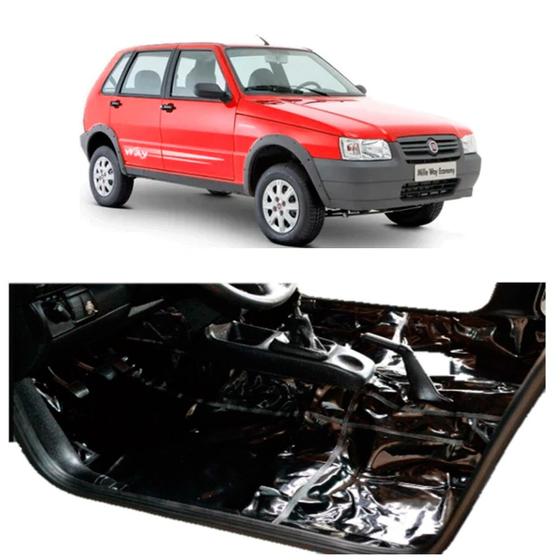 Imagem de Tapete Carpete Assoalho Vinil Liso Fiat Uno Fire 99 Á 2013