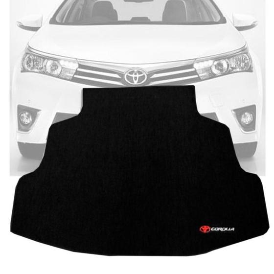 Imagem de Tapete Carpete Porta Mala Tevic Toyota Corolla 2014 15 16 17 18 19