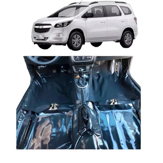 Imagem de Tapete chevrolet Spin 5 e 7 Lugares com porta mala vinil