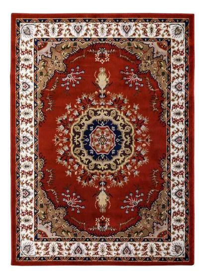Imagem de Tapete Classico Oriental 150x200 Cm Medalhão Tipo Persa Belga