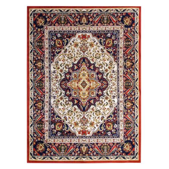 Imagem de Tapete Classico Oriental Barroco 200X300 Cm Medalhao Persa