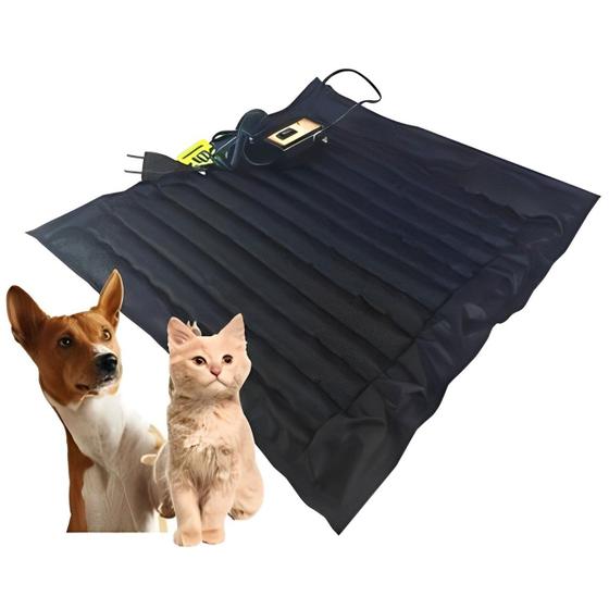 Imagem de Tapete Colchonete Térmico Elétrico Gatos Pet Repteis Cães Filhotes 35x45cm 2 Temp Termopet Easy - Styllus Term