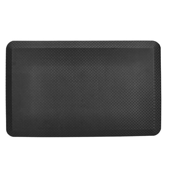 Imagem de Tapete confortável antifadiga Amazon Basics 3/4 retangular preto