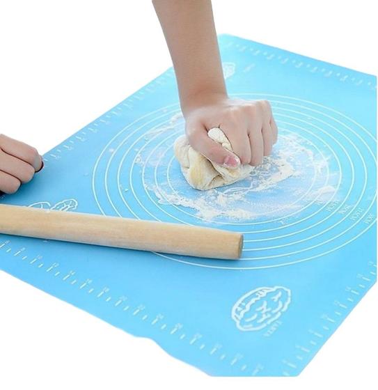 Imagem de Tapete Culinário de Silicone Antiaderente 50 x 40 cm - Multifunções