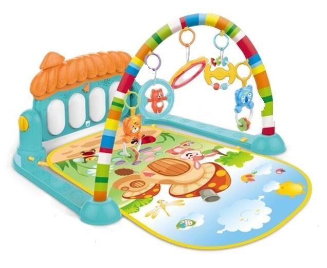 Tapete de Atividade Musical Piano Interativo Cogumelo Villa Wakaii Imagem de Tapete de Atividade Musical Piano Interativo Cogumelo Villa Wakaii