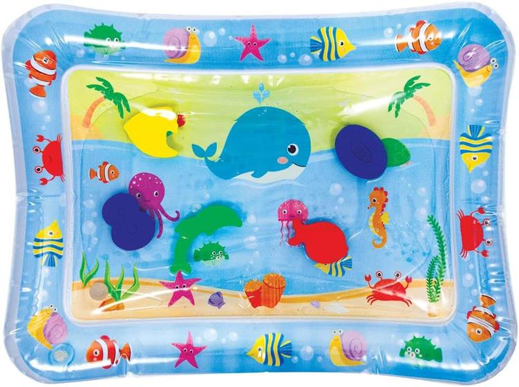 Tapete De Atividades De Água Inflável Para Bebê Oceano Buba Menor preço em Tapete De Atividades De Água Inflável Para Bebê Oceano Buba