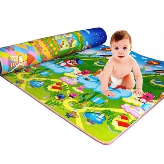 Imagem de Tapete de Atividades Infantil Bebe Com Proteção Térmica 120 x 90 CM