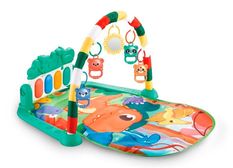 Tapete De Atividades Para Bebe Com Piano Musical Divertido Dinossauros ...