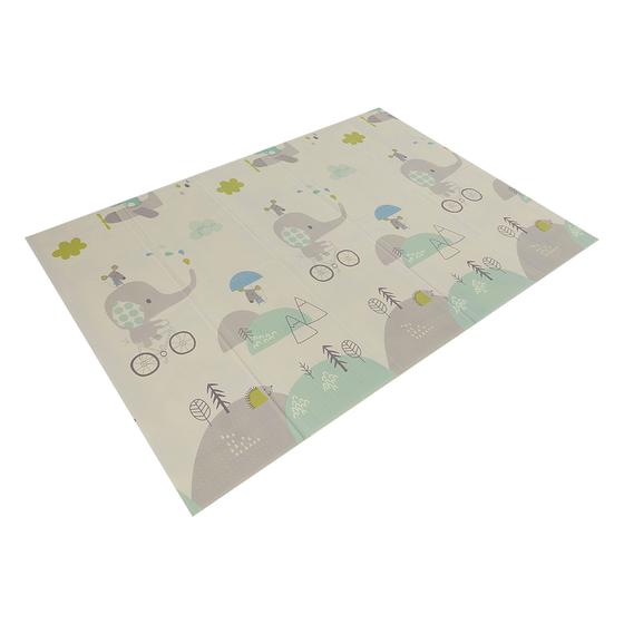 Imagem de Tapete De Atividades Tatame Infantil 195x150 Dupla Face 6mm