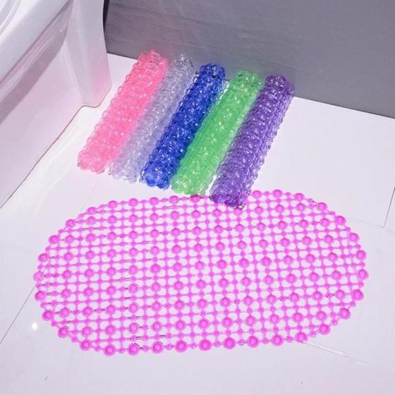 Tapete de Banheiro Chuveiro Box Antiderrapante com Ventosas Menor preço em Tapete de Banheiro Chuveiro Box Antiderrapante com Ventosas