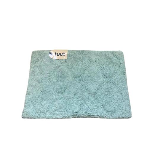Imagem de Tapete de Banheiro Lavabo Retangular 40x60cm Macio Algodão Absorvente Alta Qualidade