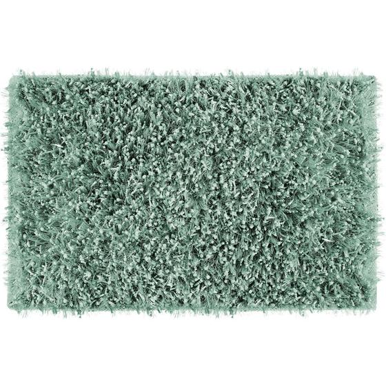 Imagem de Tapete De Banheiro Lavabo Retangular Vizapi Agra 50X80Cm Verde Acqua