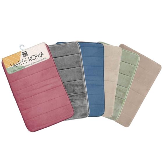 Tapete De Banheiro Super Soft Antiderrapante 60x40cm Menor preço em Tapete De Banheiro Super Soft Antiderrapante 60x40cm
