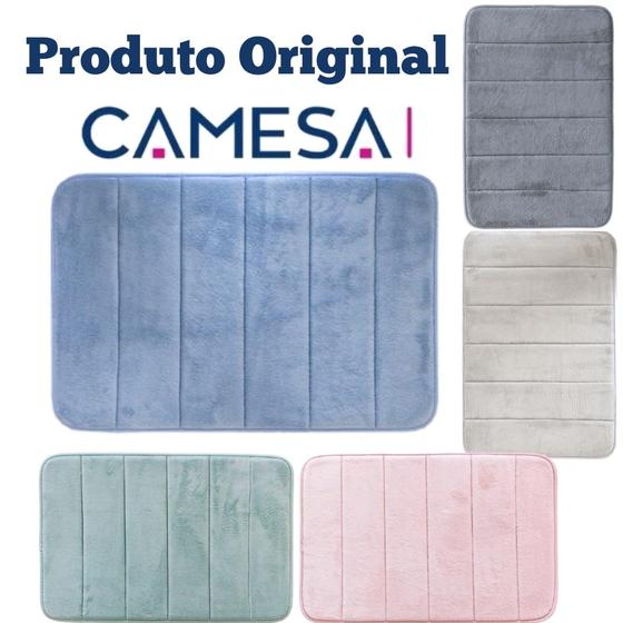Imagem de Tapete de Banheiro Super Soft Camesa Antiderrapante Macio