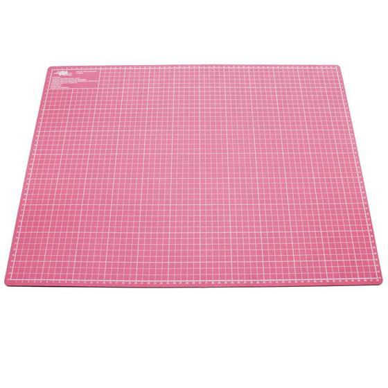 Imagem de Tapete de Corte Para Artesanatos e Costura Base De Corte Dupla Face 60X45 - Rosa