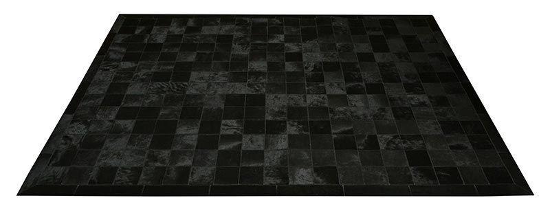 Imagem de Tapete de couro de boi. 1,20 x 1,80 m. Preto. pr10-12x18