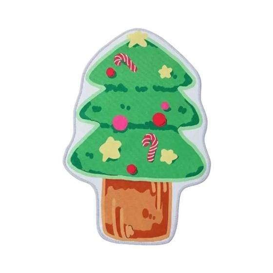 Imagem de Tapete De Porta De Feltro Com Personagem De Desenho Animado De Natal Para Interior E Exterior Tapete
