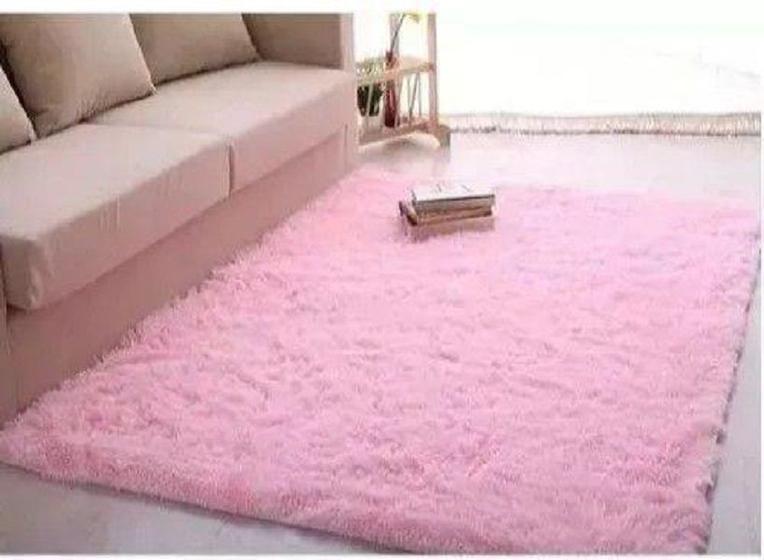 Tapete de Sala Grande Felpudo Luxo Macio ( Peludo) Shaggy 2,00 X 2,40 m Menor preço em Tapete de Sala Grande Felpudo Luxo Macio ( Peludo) Shaggy 2,00 X 2,40 m