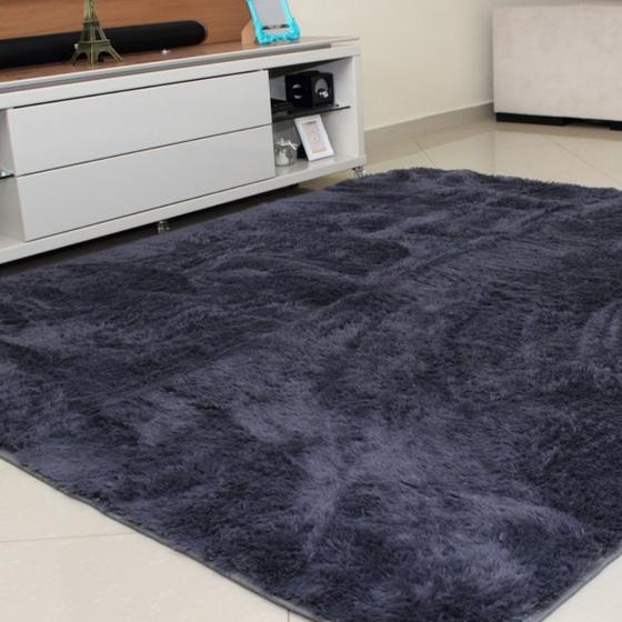 Imagem de Tapete de Sala Para Apartamento 200x240 Pelo Macio Felpudo Grande