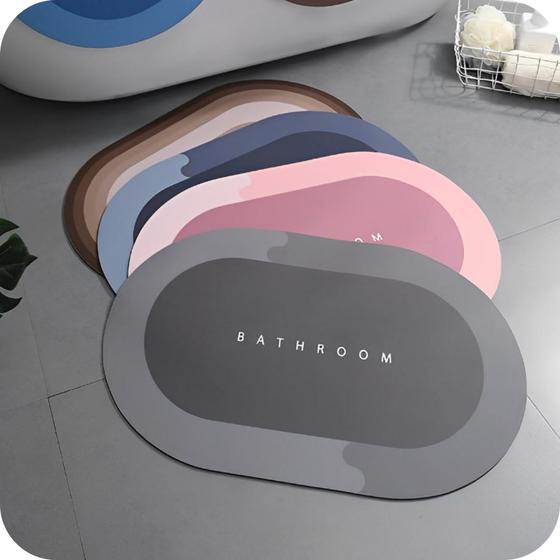 Tapete de Secagem Rápida Super Absorvente antiderrapante microfibra Banheiro Menor preço em Tapete de Secagem Rápida Super Absorvente antiderrapante microfibra Banheiro