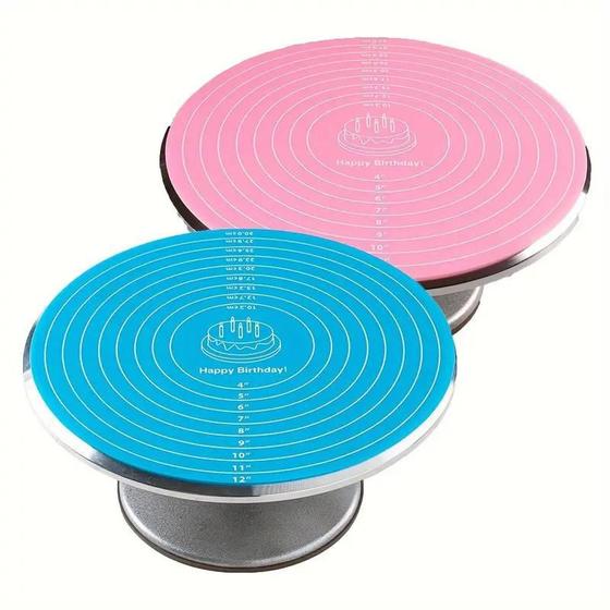 Imagem de Tapete de Silicone para Bolo Pizza Biscoito Confeiteiro 12 Polegadas Antiaderente