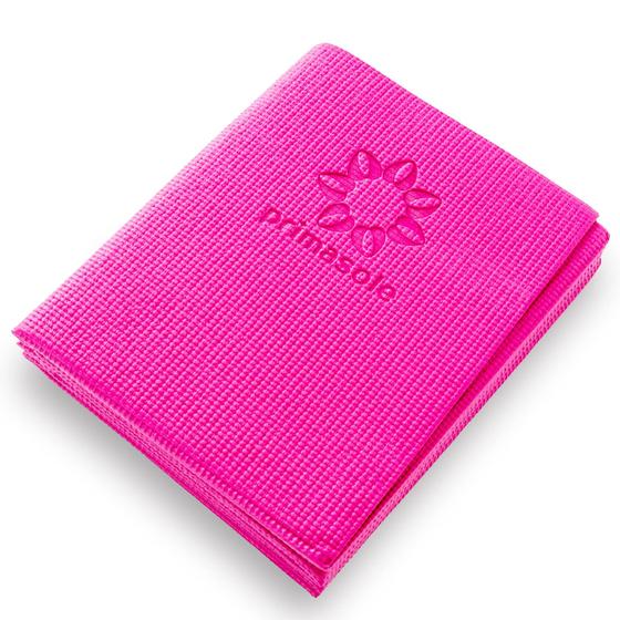 Imagem de Tapete de Yoga Primasole Dobrável - 4mm de Espessura - Rosa Azaléia