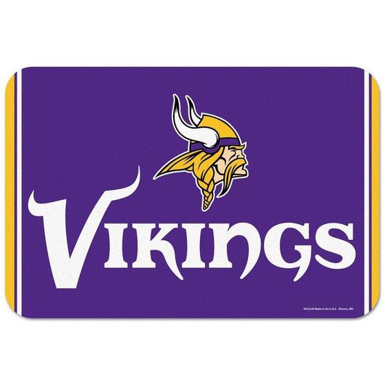 Imagem de Tapete Decorativo Boas-Vindas NFL 51x76 Minnesota Vikings