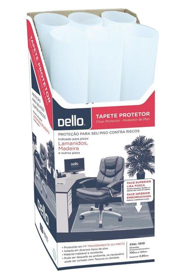 Tapete Dello 120x100cm Protetor de Piso Cristal é ruim? Tapete Dello 120x100cm Protetor de Piso Cristal é boa?