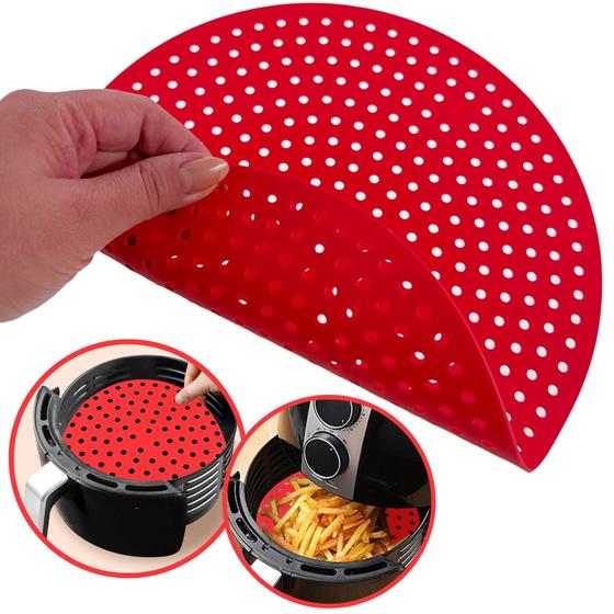 Aieraczy 6 Pezzi Antiaderenti Tappetini Disidratatore Frutta e Alimenti, 38 * 28cm Fogli Disidratatori in Silicone, Tappeto Essicatore, Riutilizzabile Cottura a Vapore Stuoia a Rete