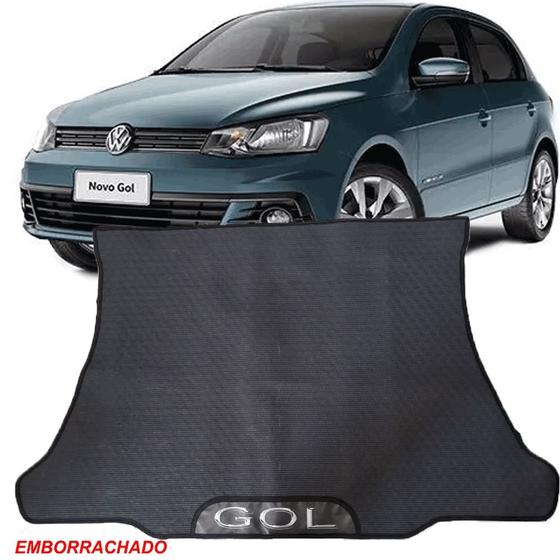 Imagem de Tapete emborrachado para porta mala malas especifico do carro volkswagen gol g7 g8