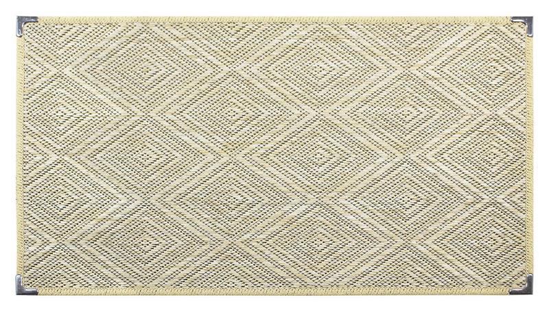 Tapete entrada de porta capacho sisal 0,50 x 0,80 decorativo não risca piso sala de reunião pousada Menor preço em Tapete entrada de porta capacho sisal 0,50 x 0,80 decorativo não risca piso sala de reunião pousada
