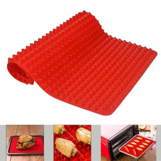 Imagem de Tapete Esteira Culinária De Silicone Para Assar Antiaderente