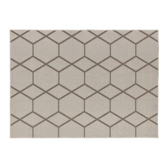 Imagem de Tapete Funcional Tecido Hexagonal 200X300 Textil Jserrano 60