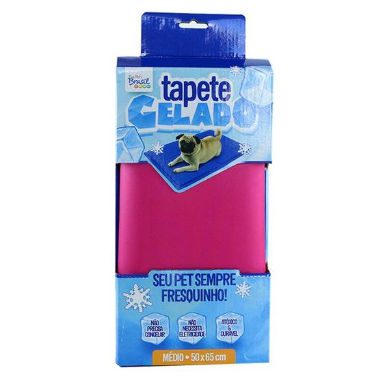 Tapete Gelado Para Cães Rosa Médio - The Pets Brasil Menor preço em Tapete Gelado Para Cães Rosa Médio - The Pets Brasil