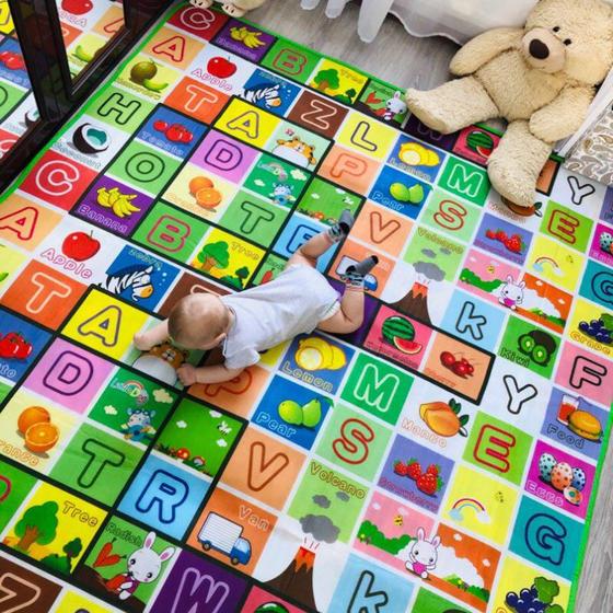 Imagem de Tapete Gigante Térmico Tatame Infantil Educativo Para Bebê 