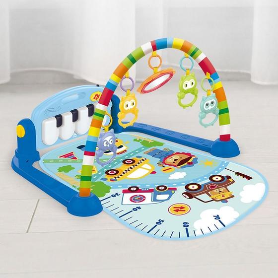 Tapete Ginásio Musical Interativo Infantil - Automóveis - WAKAII Imagem de Tapete Ginásio Musical Interativo Infantil - Automóveis