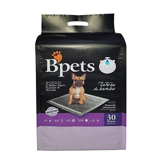 Tapete Higiênico Bpets Carvão e Bambu para Cães 30 unidades é ruim? Tapete Higiênico Bpets Carvão e Bambu para Cães 30 unidades é boa?